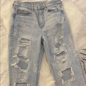 American eagle stretch Mom jeans